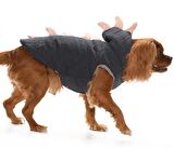Küçük ve Orta Irk Köpek Ceket - Dino Lacivert