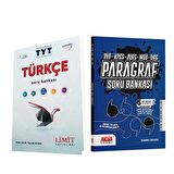 Limit TYT Türkçe ve Ankara Kitap Merkezi Paragraf Soru Bankası Seti 2 Kitap