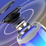 Pulse 5 Mini 360 Derece Rgb Işıklı Bluetooth 5.1 Wireless Hoparlör