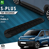 S-Dizayn Fiat Doblo 3 S-Plus Siyah Yan Basamak 203 Cm 2023 Üzeri