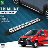S-Dizayn Fiat Scudo 2 Kısa Şase TrimLine Gri Yan Basamak 220 Cm 2007-2016
