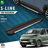 S-Dizayn Fiat Ulysse Kısa Şase S-Line Krom Yan Basamak 213 Cm 2022 Üzeri A+ Kalite