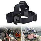 Tüm Aksiyon Kameralara Uyumlu Kafa Bandı Head Strap