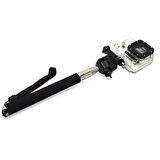 Tüm Aksiyon Kameralara Uyumlu Metal Monopod + Tripod Adaptörü