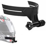 Motosiklet Kask Çene Yapıştırıcılı Telefon ve Aksiyon Kamera Tutucu