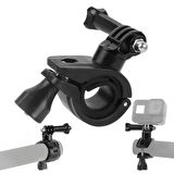 Tüm Aksiyon Kameralara Uyumlu Gidon Aparatı Tripod Adaptörü