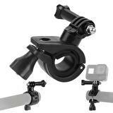 Tüm Aksiyon Kameralara Uyumlu Gidon Aparatı Tripod Adaptörü