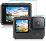 Gopro Hero 9 / 10 / 11 / 12 Uyumlu Ekran Ve Lens Koruyucu Film