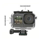 Dji Osmo Action 3/4/5 Uyumlu Su Geçirmez Kılıf Housing
