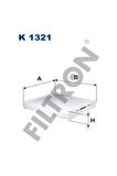 K1321-POLEN Filtresi Clıo Iv-Symbol-Captur-Sandero-Logan 0.9 Tce-1.2 16V-1.5 Dci 12