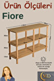 FİORE Takı ve Aksesuar Dolapları: Minimalist MDF Ahşap