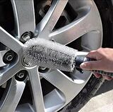 Oto Lastik Jant Temizleme Fırçası 1 Adet - GREY