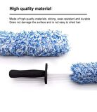 Oto Lastik Jant Temizleme Fırçası Q2M WHEEL BRUSH 43 Cm Boy - Grey
