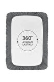 %100 PAMUKLU TEK VEYA ÇİFT KİŞİLİK LASTİKLİ ÇARŞAF (FİTTED JERSEY/PENYE ÇARŞAF)