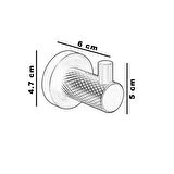 FONTANA TEKLİ ASKILIK FJ-20501 (MAT SİYAH)
