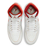 Nike Air Jordan 1 Mid SE White Dune Red
