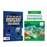 Antrenmanlarla Geometri 1 ve Ankara Kitap Merkezi Paragraf Soru Bankası Seti 2 Kitap
