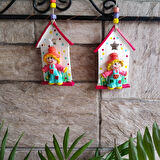 Şirin Korkuluk Balkon Bahçe Dekoru