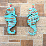 Denizatı Şeklinde Marin  Duvar Dekoru