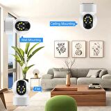1080P FULL HD 5G Wİ-Fİ Destekli Gece Görüşlü,Hareket Algılamalı Konuşmalı Kablosuz Güvenlik Kamerası