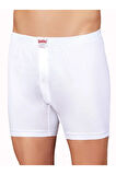 Erkek Gri 6'lı Paket Penye Boxer Me010
