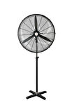 Dlc FL-750-F 240 Watt Sanayi Tipi Ayaklı Vantilatör Siyah
