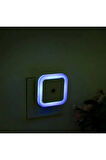 Fotoselli Led Gece Lambası, Amber Renk Sensörlü Gece Lambası, 1 Watt Amber Renk Led Gece Lambası