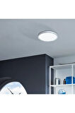  Metal Beyaz Yuvarlak Kasa Beyaz Işık Ultra Kaliteli Sıva Üstü Led Tavan Armatürü Sıva Üstü Led Panel
