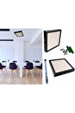 18 Watt Kare Metal Kasa 3200 Kelvin Ultra Kaliteli Sıva Üstü Led Tavan Armatürü, Sıva Üstü Led Panel