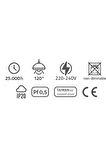  20 Watt Gün Işığı Modern Led Spot, İç Mekan Tavan ve Duvar Armatürü, Led Armatür, Yeni Nesil Spot