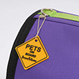 Yıkanabilir Plastik Fileli Kedi Köpek Taşıma Çantası Flybag Model