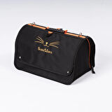 Yıkanabilir Plastik Fileli Kedi Köpek Taşıma Çantası Flybag Model