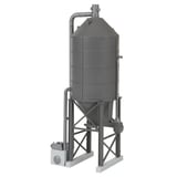 Faller 180329, 1/87 Silo Plastik Maketi