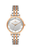 Ferro FL21252A-E Quartz Çelik Rose/Gri 34 mm Kadın Kol Saati