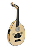 SAZ FL5-MC Türk Flat Elektro Ud Kelebek EQ
