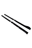 Seat Cordoba Uyumlu 1993-2003 Flaplı Yan Marşpiyel Eki 8 Parça Piano Black