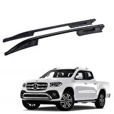 Mercedes X-Class (2015+) Port Bagaj (Tavan Çıtası) Falcon Siyah