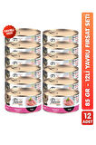 12li Tahılsız Premium Tavuklu Yavru Kedi Konserve Maması Yavru Kedi Yaş Maması 85gr x 12 Adet