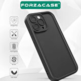 Forzacase iPhone 12 uyumlu Flex Serisi Kamera Korumalı Darbeye Dayanıklı Silikon Kılıf