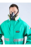 Alpha Solway ASRAS0001BD Yarım Yüz Maske S + Alpha Solway Sentinel A1 (Çift Filtre Seti)