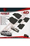 Renault Fluence 4d Paspas Siyah Ve 3d Bagaj Havuzu 2010 Ve Üstü