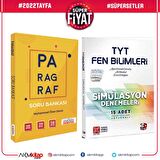 3D TYT Fen Bilimleri Deneme ve AKM Paragraf Soru Bankası Seti 2 Kitap