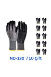 ND-120 Nitril Kesilmeye Dayanıklı Eldiven; D Seviyesi Koruma ve Dayanıklılık No:9-10Çift