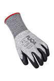 FLIQA NC-120 Nitril C Kesilmez Eldiven 10 Numara Gri