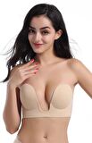 Dode Flora F.K. Lingerie Kadın Push Up Görünmez Kendinden Yapışkanlı Hayalet Büstiyer Sütyen 