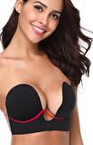 Dode Flora F.K. Lingerie Kadın Push Up Görünmez Kendinden Yapışkanlı Hayalet Büstiyer Sütyen 