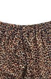 Kadın Bej Leopar Desenli Pijama Altı Milan -3010