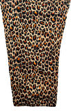 Kadın Bej Leopar Desenli Pijama Altı Milan -3010