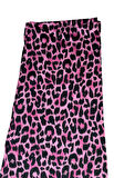Kadın Siyah Leopar Desenli Pijama Altı Milan -3010