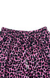 Kadın Siyah Leopar Desenli Pijama Altı Milan -3010